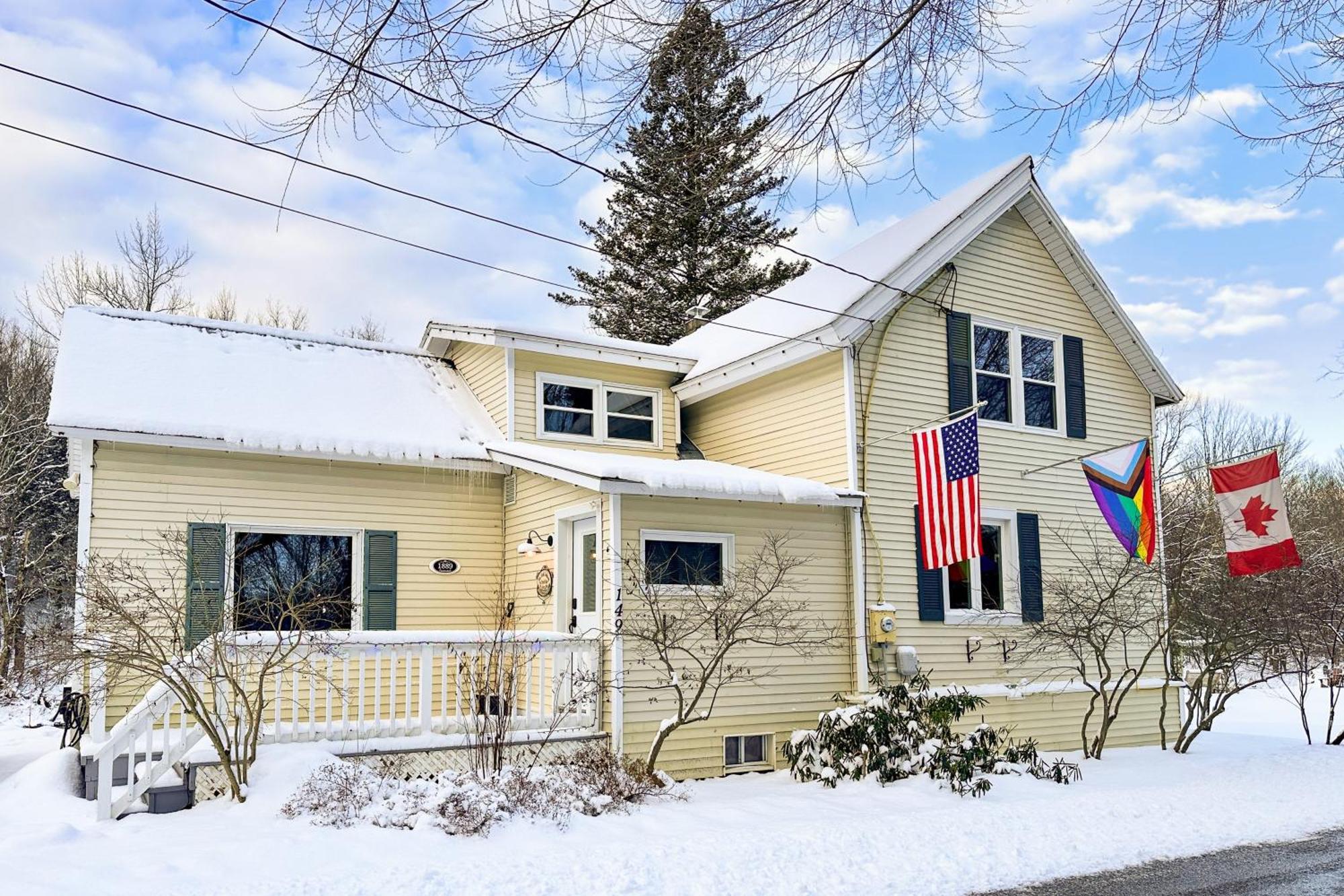 Jay Peak Getaway On Trout River Montgomery Exterior photo